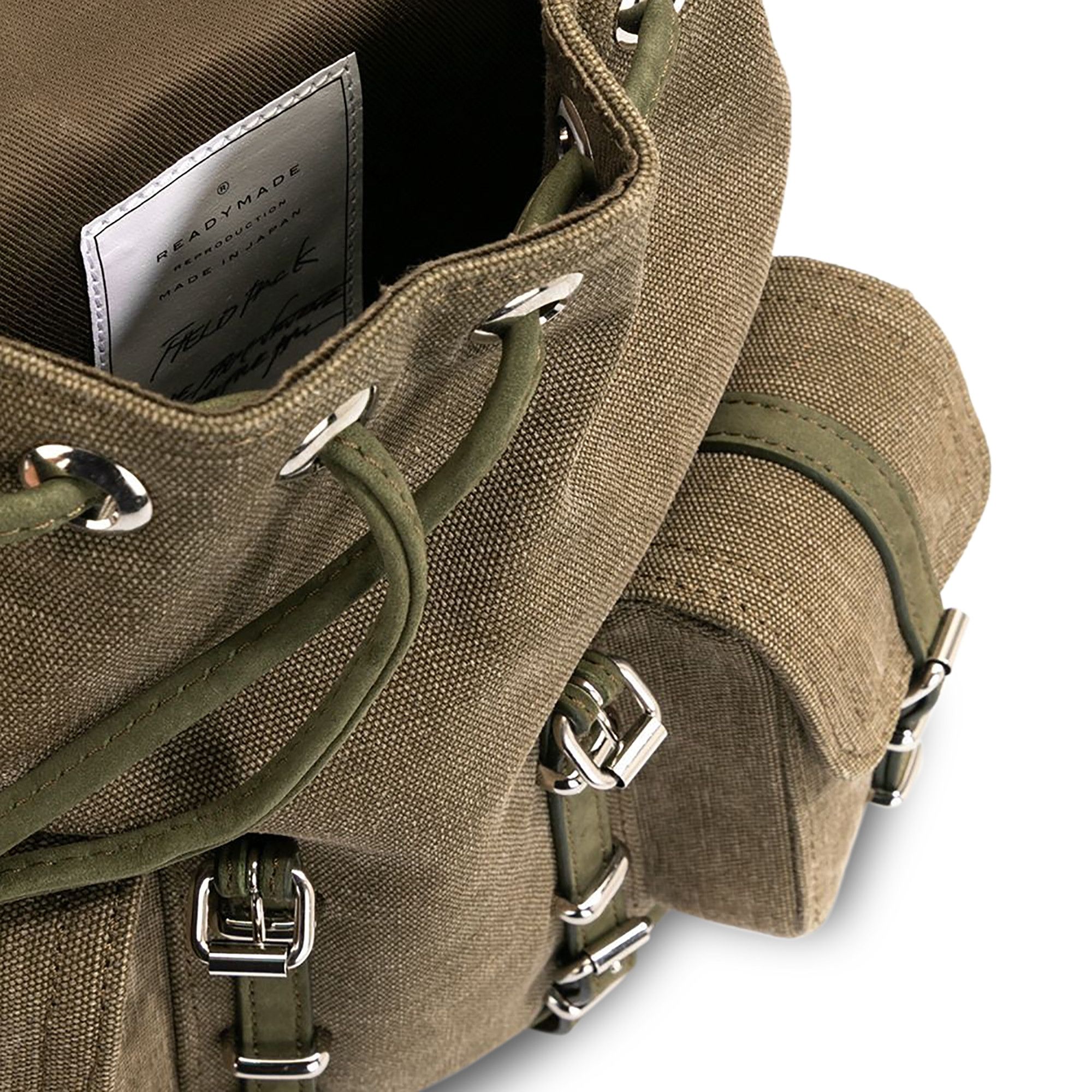 Buy READYMADE Nano Field Pack 'Green' - RE CO KH 00 IM 104