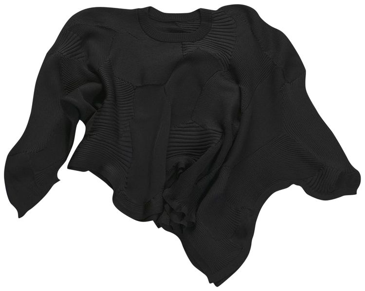 Issey Miyake Kone Kone Top Black