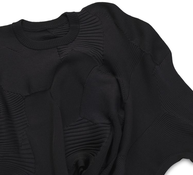Issey Miyake Kone Kone Top Black