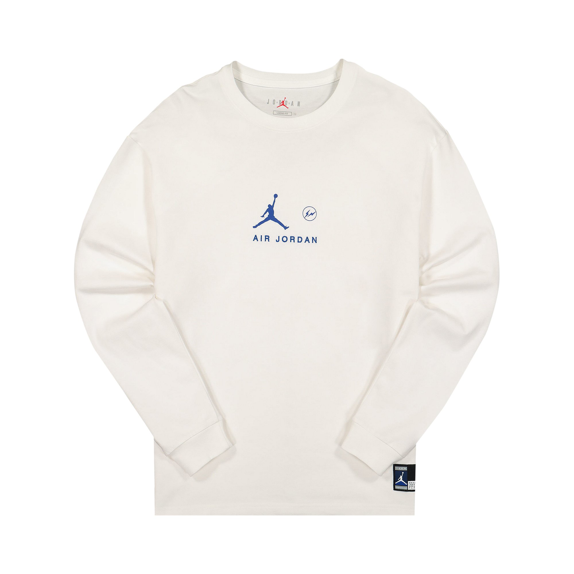 Buy Air Jordan x Fragment Long-Sleeve T-Shirt 'Platinum Tint 