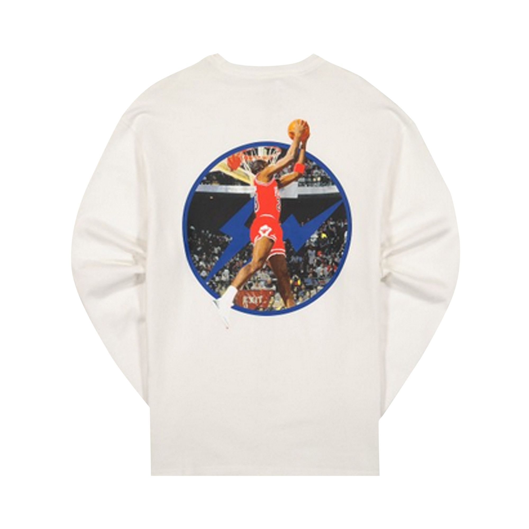 Buy Air Jordan x Fragment Long-Sleeve T-Shirt 'Platinum Tint