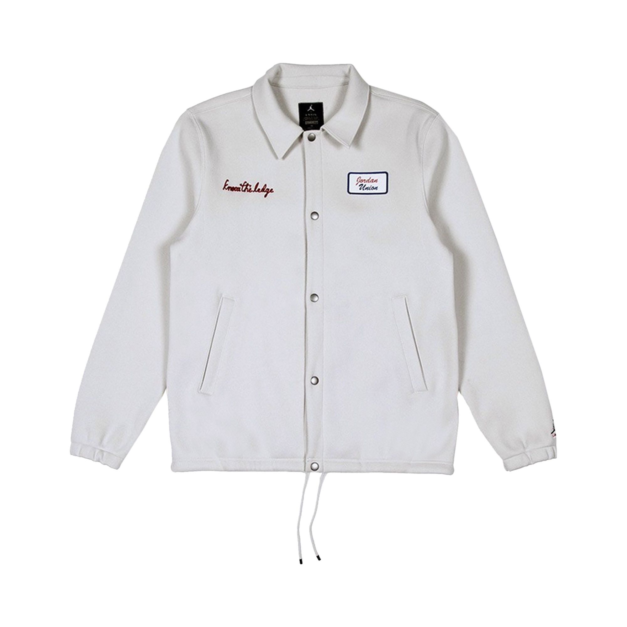 Men s Jordan x Union Coaches Jacket White