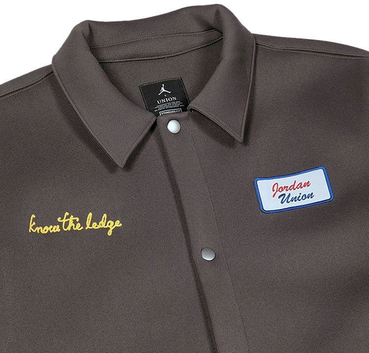 Air Jordan x Union LA Coaches Jacket Ironstone