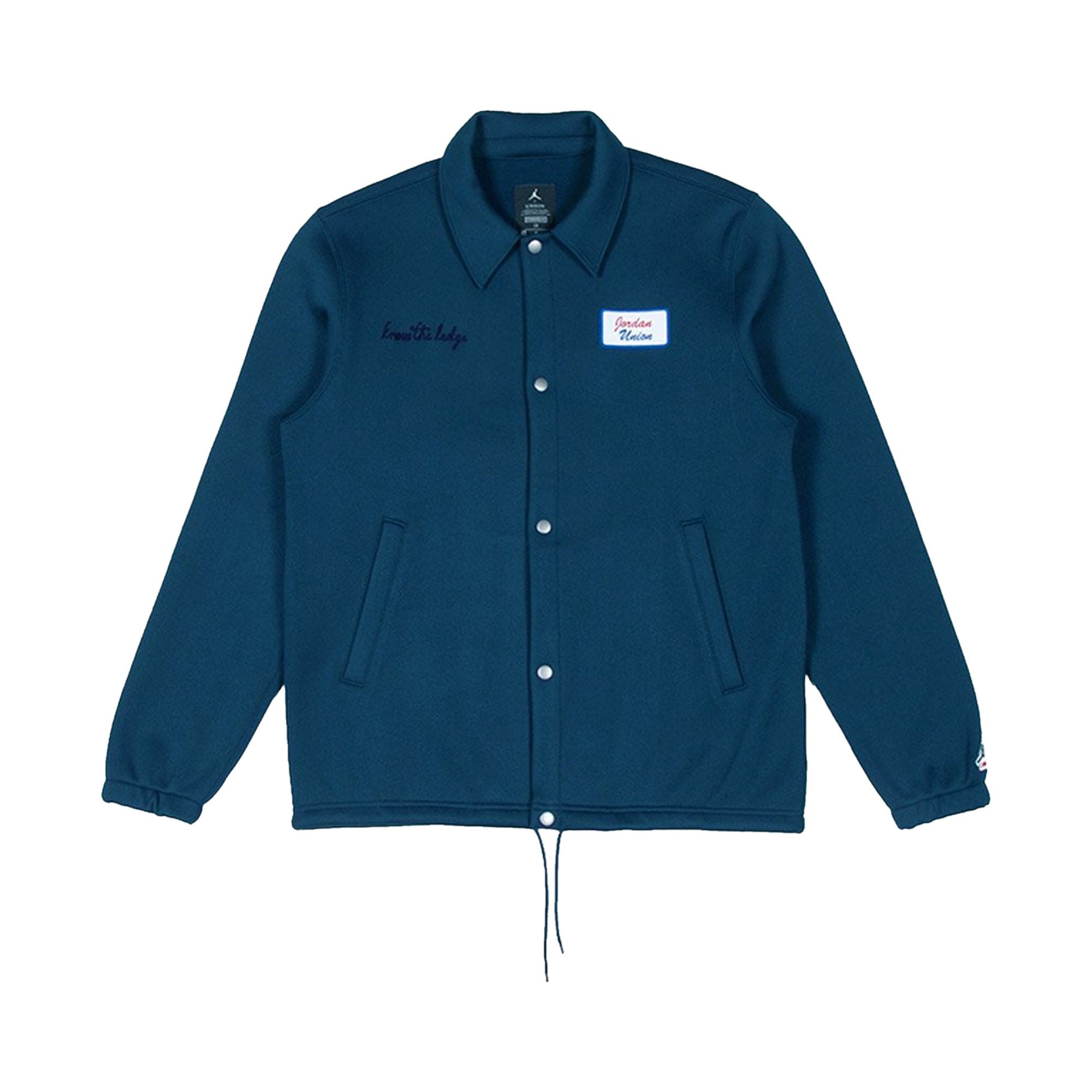 Buy Air Jordan x Union LA Coaches Jacket Navy DB8260 454 GOAT
