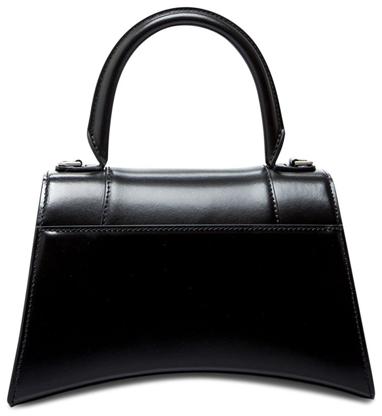Balenciaga Hourglass Small Top Handle Bag BlackSilver