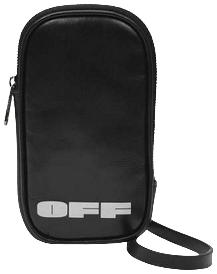 Off White iPhone Holder BlackWhite