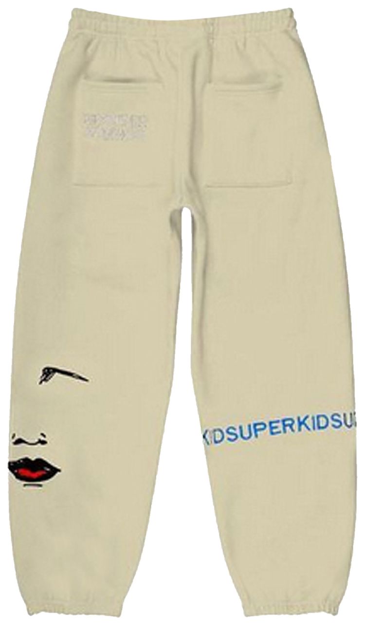 KidSuper Super Sweatpants Cream