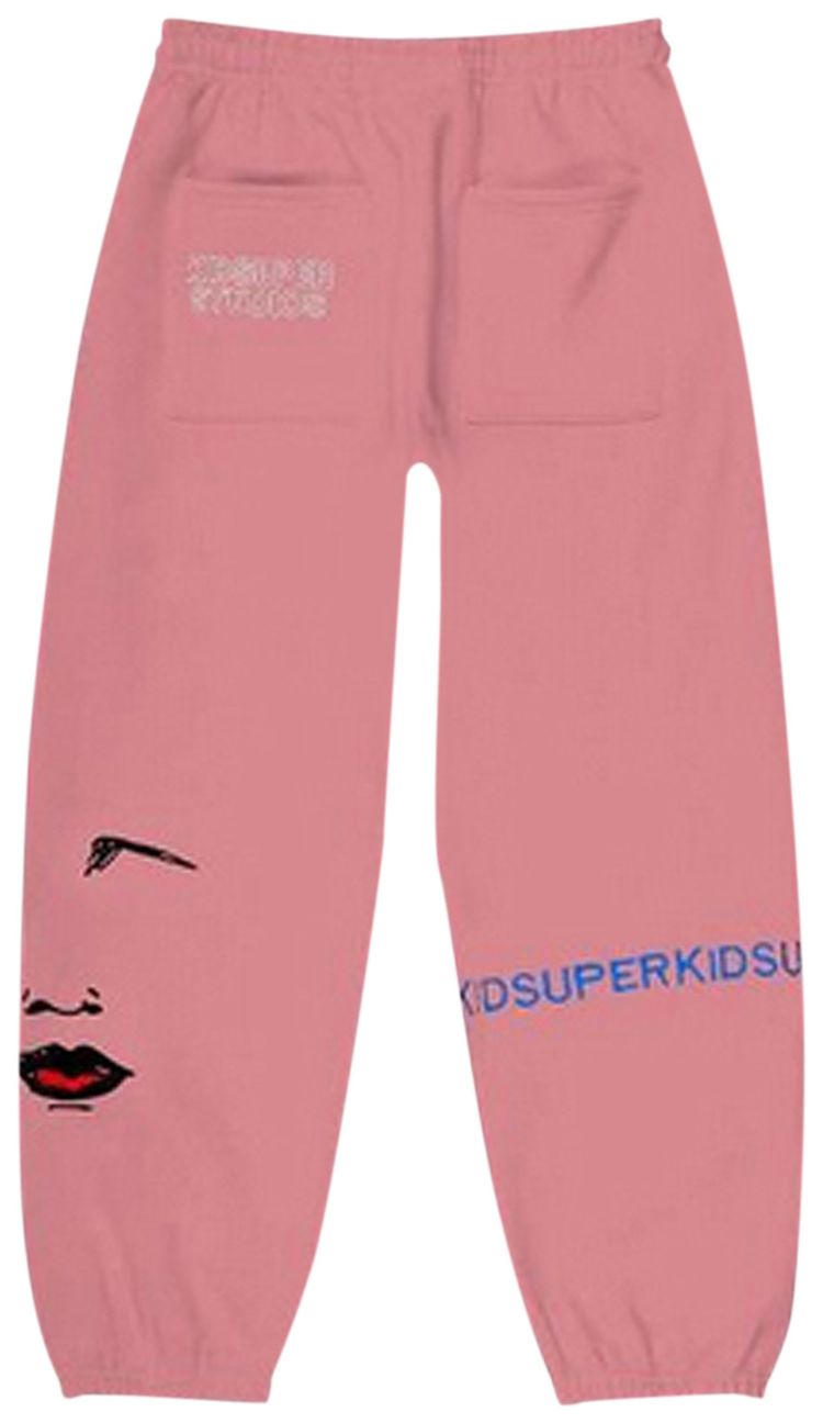 KidSuper Super Sweatpants Pink