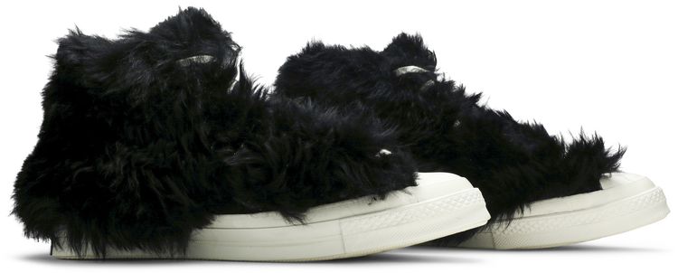 AMBUSH x Converse Chuck 70 High Fuzzy   Black Egret