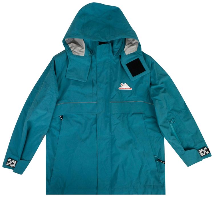 Off White Technical Shell Jacket Blue