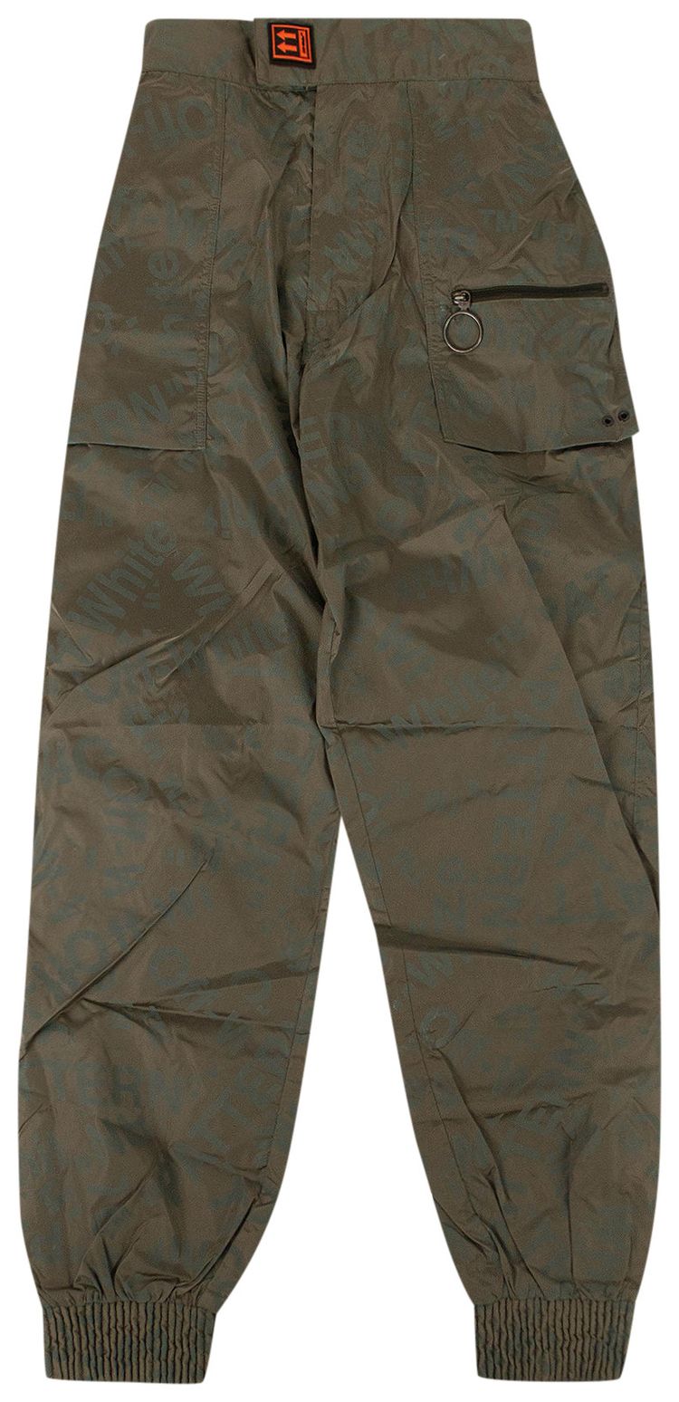 Off White Thermo Trackpant Olive