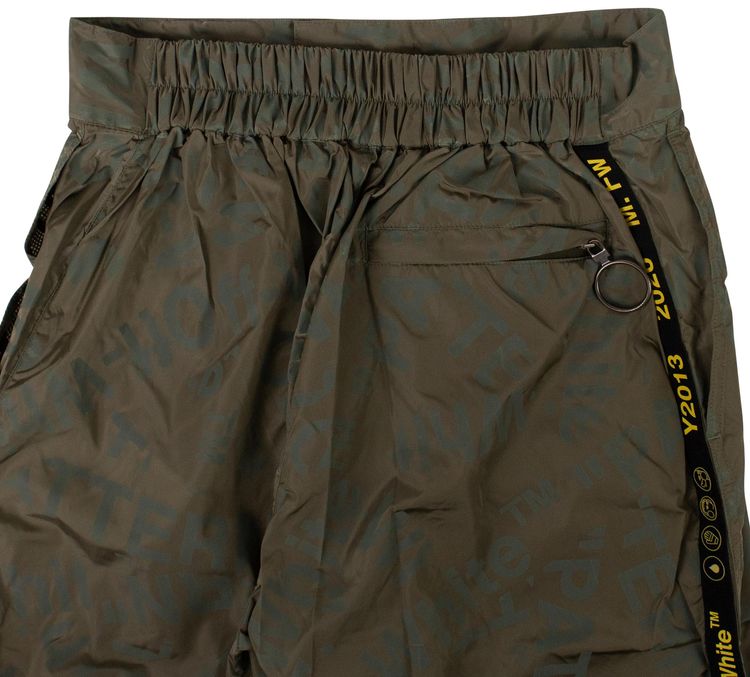 Off White Thermo Trackpant Olive