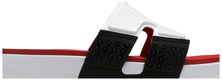 Air Jordan Hydro 8 Retro Slide White Black Fire