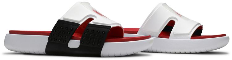 Air Jordan Hydro 8 Retro Slide White Black Fire