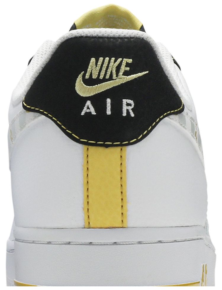 Nike Air Force 1 07 LV8 Gold Links Zebra Print