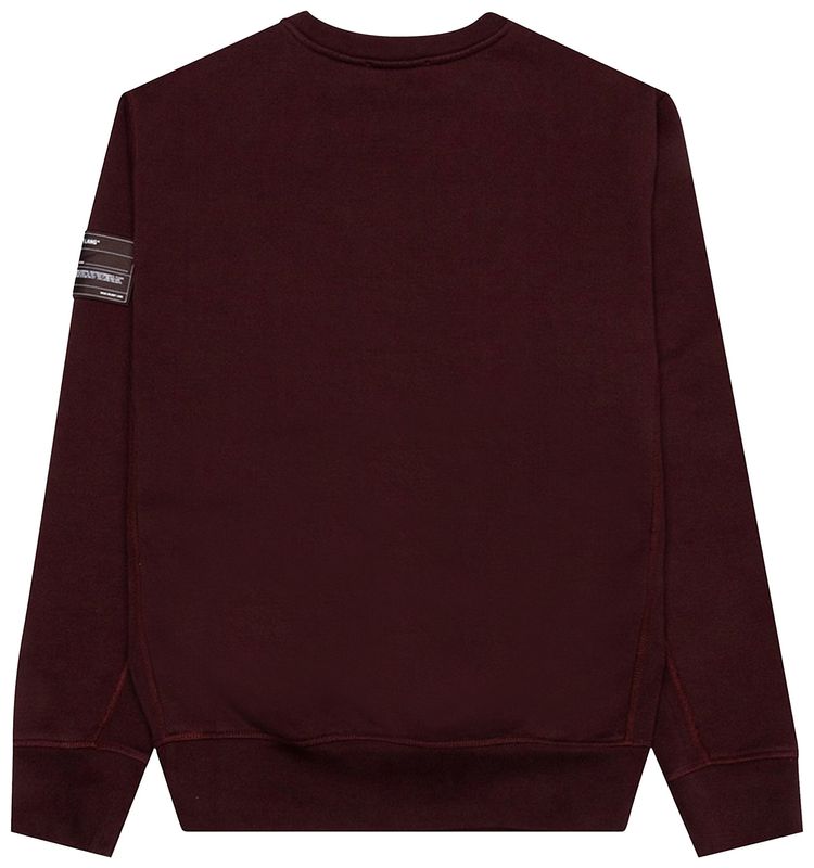 Helmut Lang Crew Sweatshirt Crimson Night