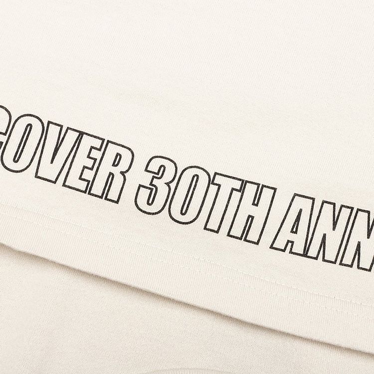 Undercover 30th Anniversary Short Sleeve T Shirt Light Beige