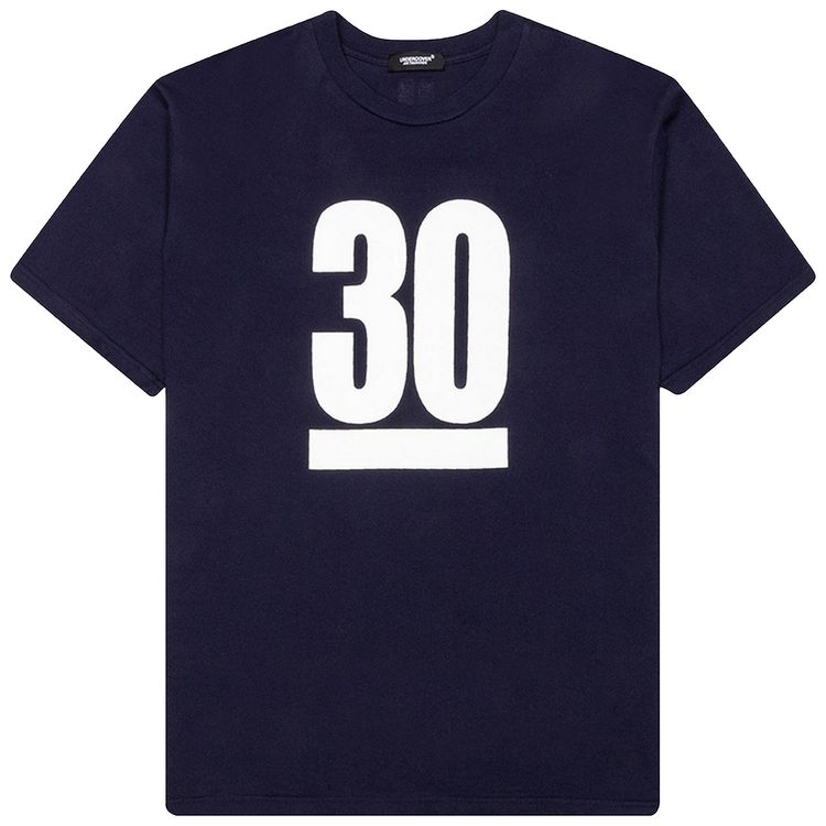 Undercover 30th Anniversary Short Sleeve T Shirt Navy