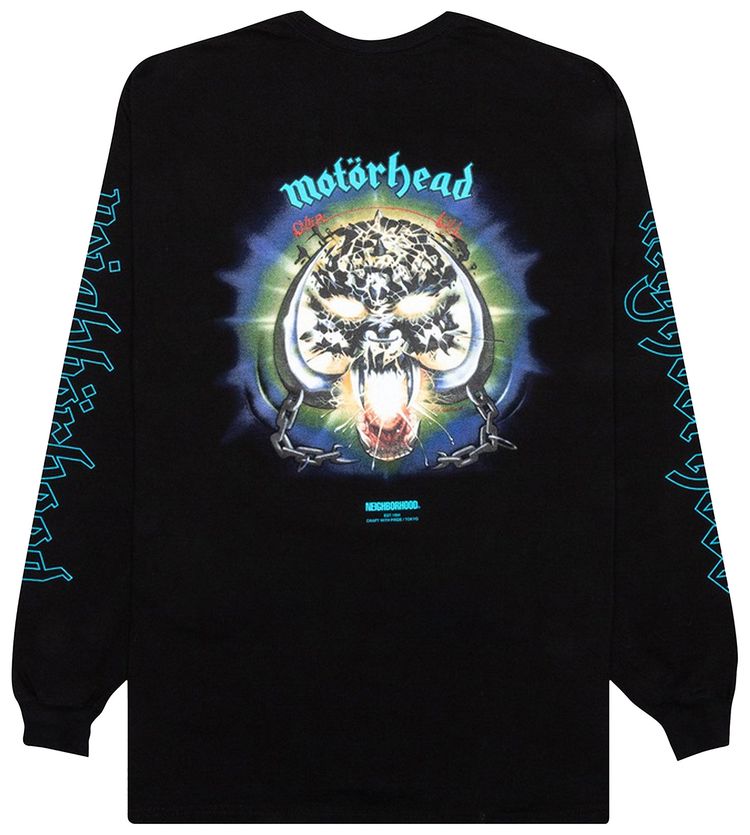 Neighborhood x Motor Head 1 Long Sleeve C Tee Black