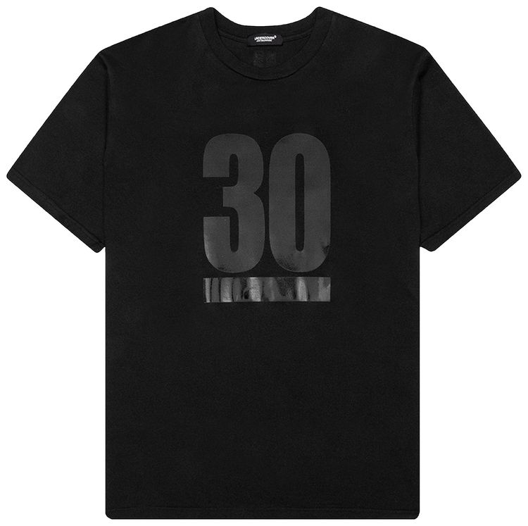 Undercover 30th Anniversary Special Edition Short Sleeve T Shirt Black