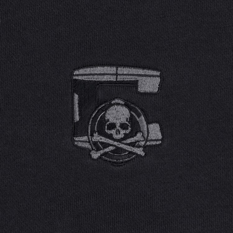 C2H4 x Mastermind Japan C Mastermind Applique Logo Hoodie Black