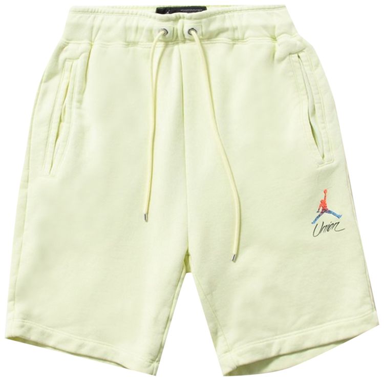 Air Jordan x Union LA Fleece Shorts Luminous Green