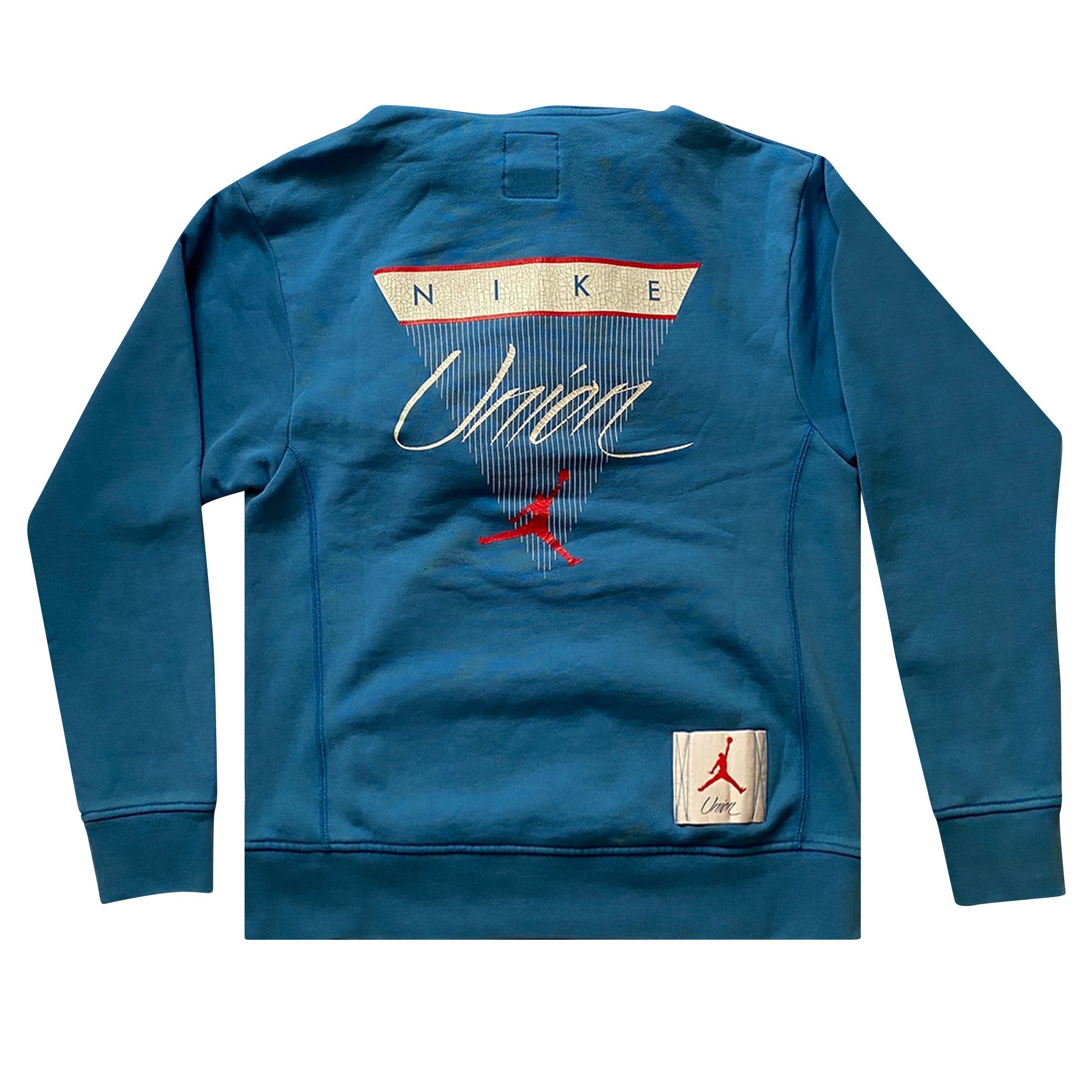 人気 ブランド チェック Buy Air Jordan x Union NRG Vault AJ Flight Hoodie 'Blue トップス