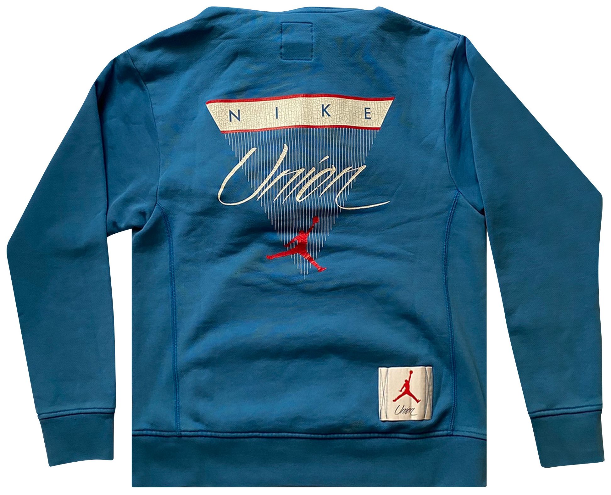 blue air jordan hoodie