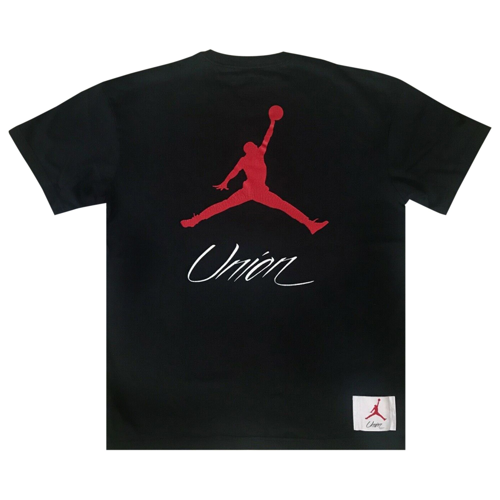 Buy Air Jordan x Union NRG Vault AJ Flight Jumpman Tee Black BV1330 010 GOAT