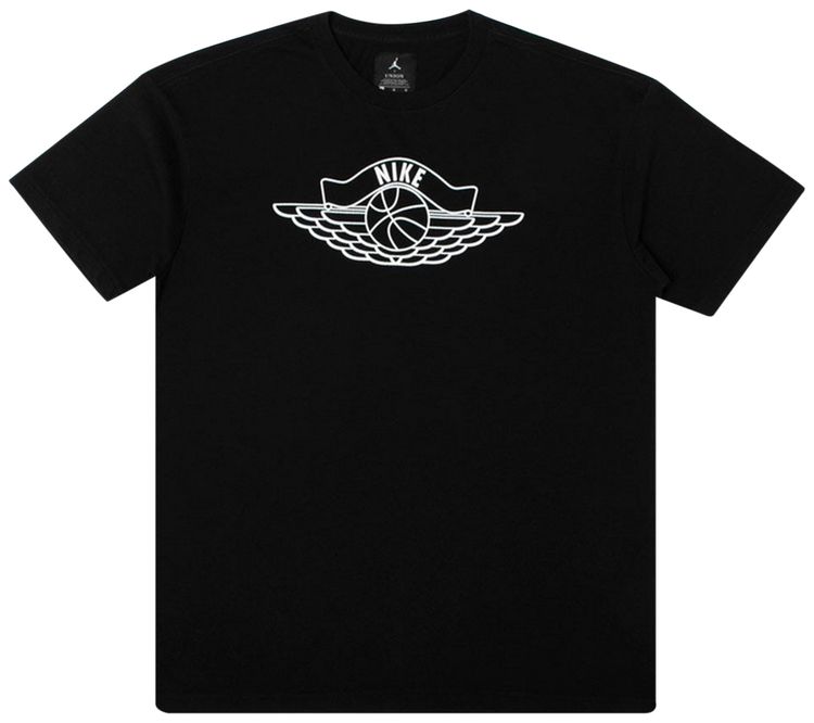 Air Jordan x Union NRG Vault AJ Flight Nike x Wings Tee Black