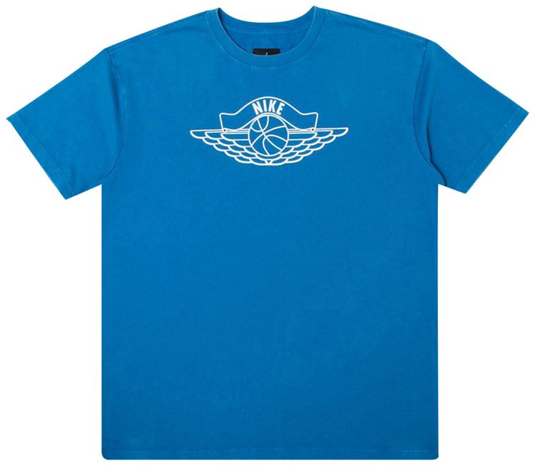 Air Jordan x Union NRG Vault AJ Flight Nike x Wings Tee Blue