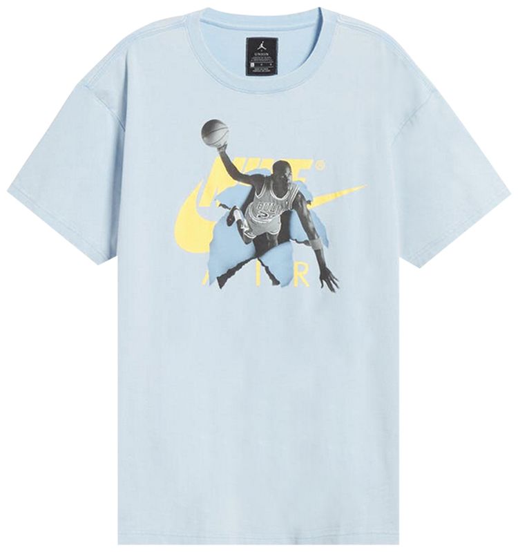 Air Jordan x Union LA Tee Psychic Blue