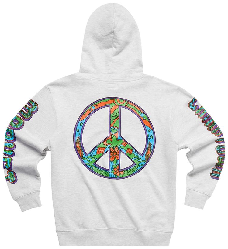 Chinatown Market Hippie Hoodie Grey