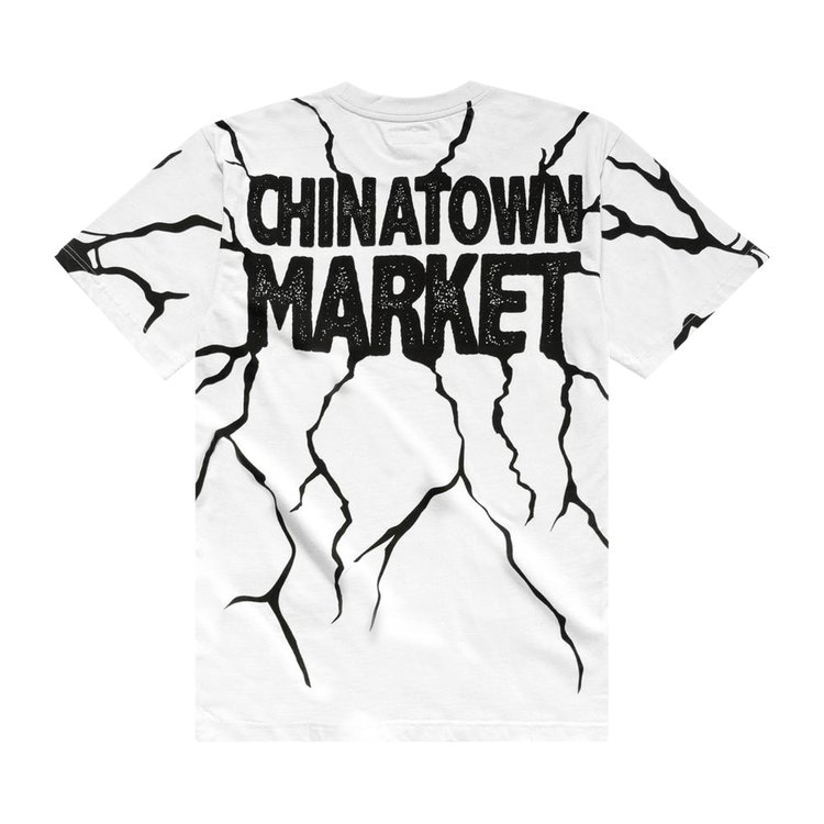 Chinatown Market Smiley Dry Wall Breaker Tee White