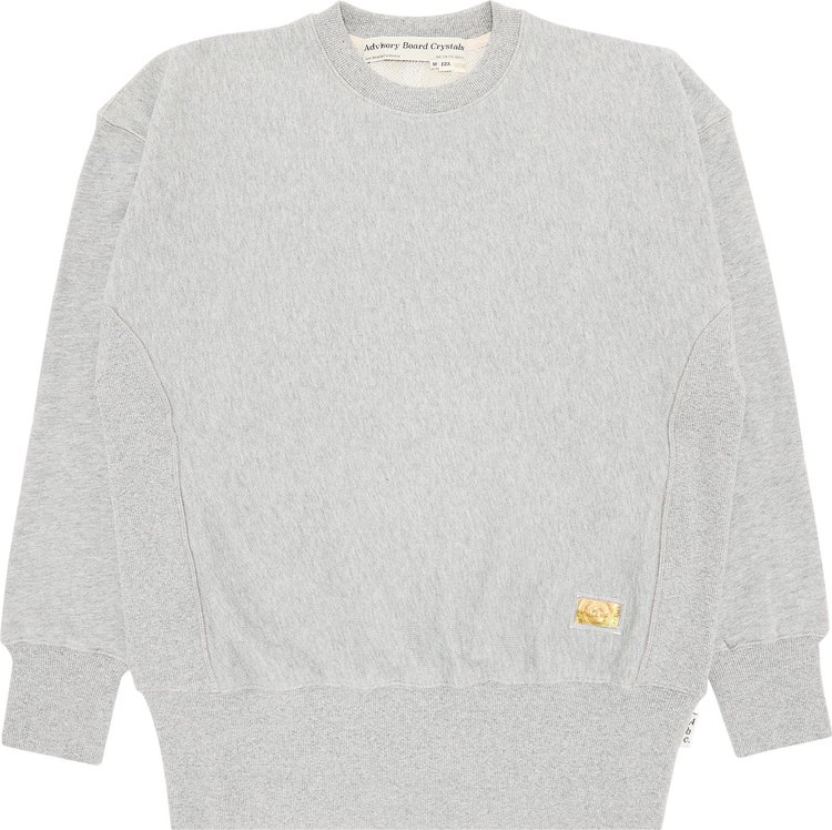 Advisory Board Crystals Hologram French Terry Crewneck 'Light Grey Heather'