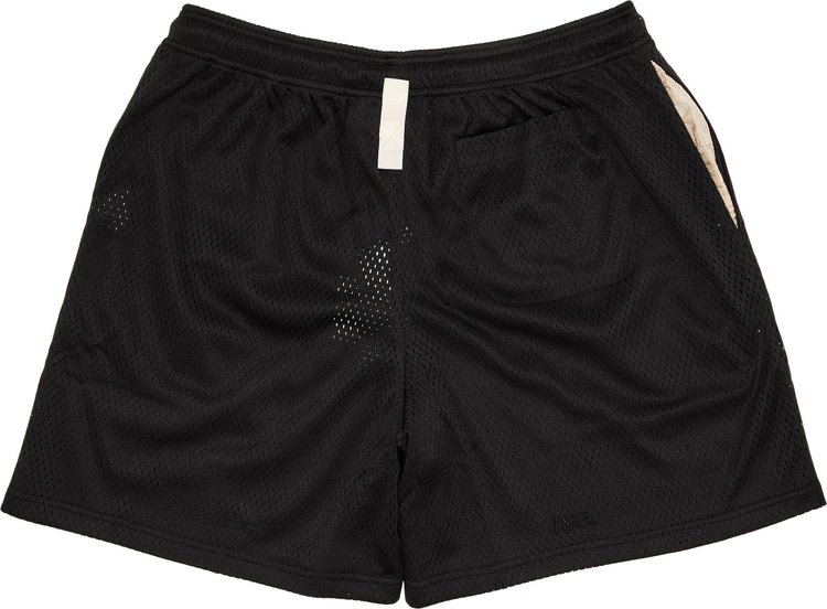 Advisory Board Crystals Hologram Mesh Shorts Black