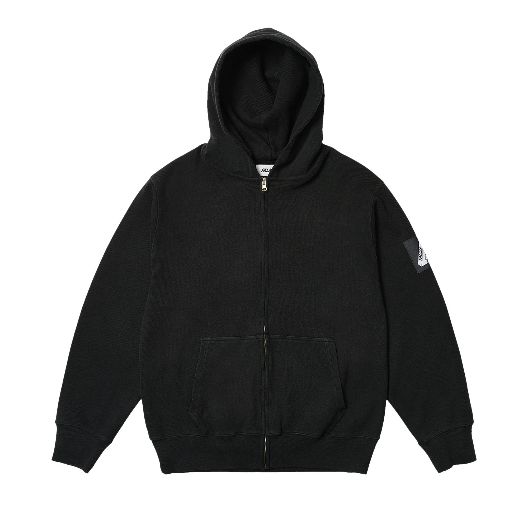 Buy Palace Rib Hood 'Black' - P26CS113 | GOAT