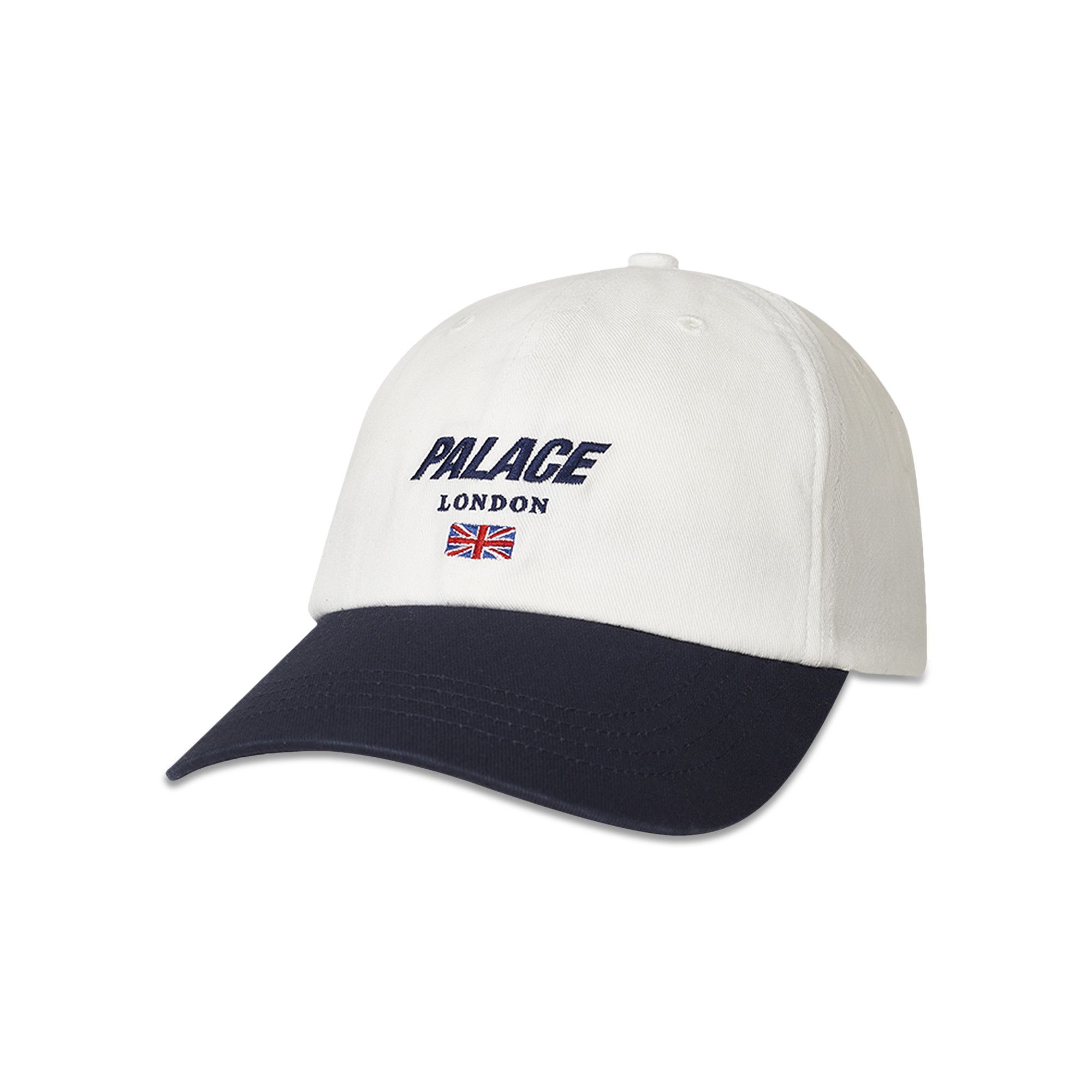 Buy Palace London 6-Panel 'White/Navy' - P26H063 | GOAT