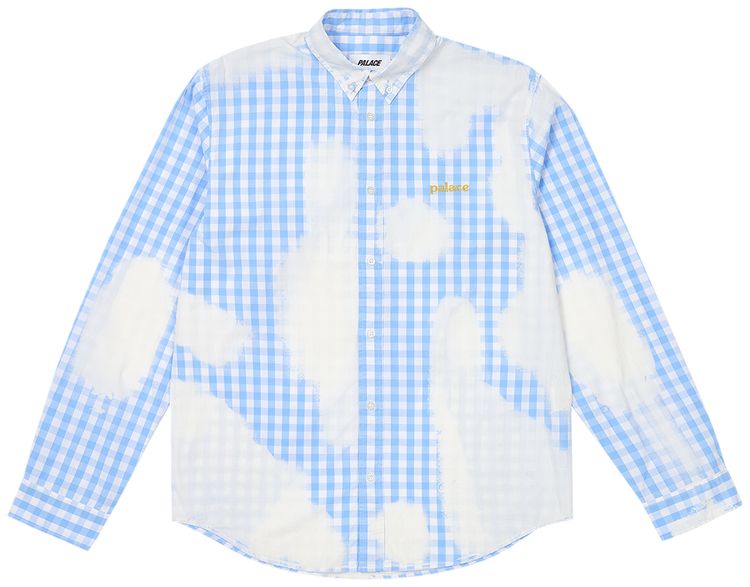 Palace Bleached Out Shirt Blue