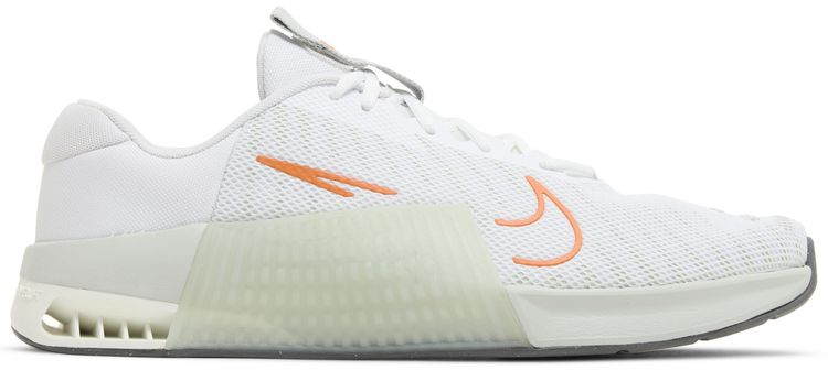 Nike Metcon 9 White Bright Mandarin