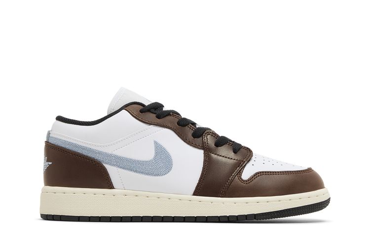 Air Jordan 1 White/Black/Sail/Blue Grey