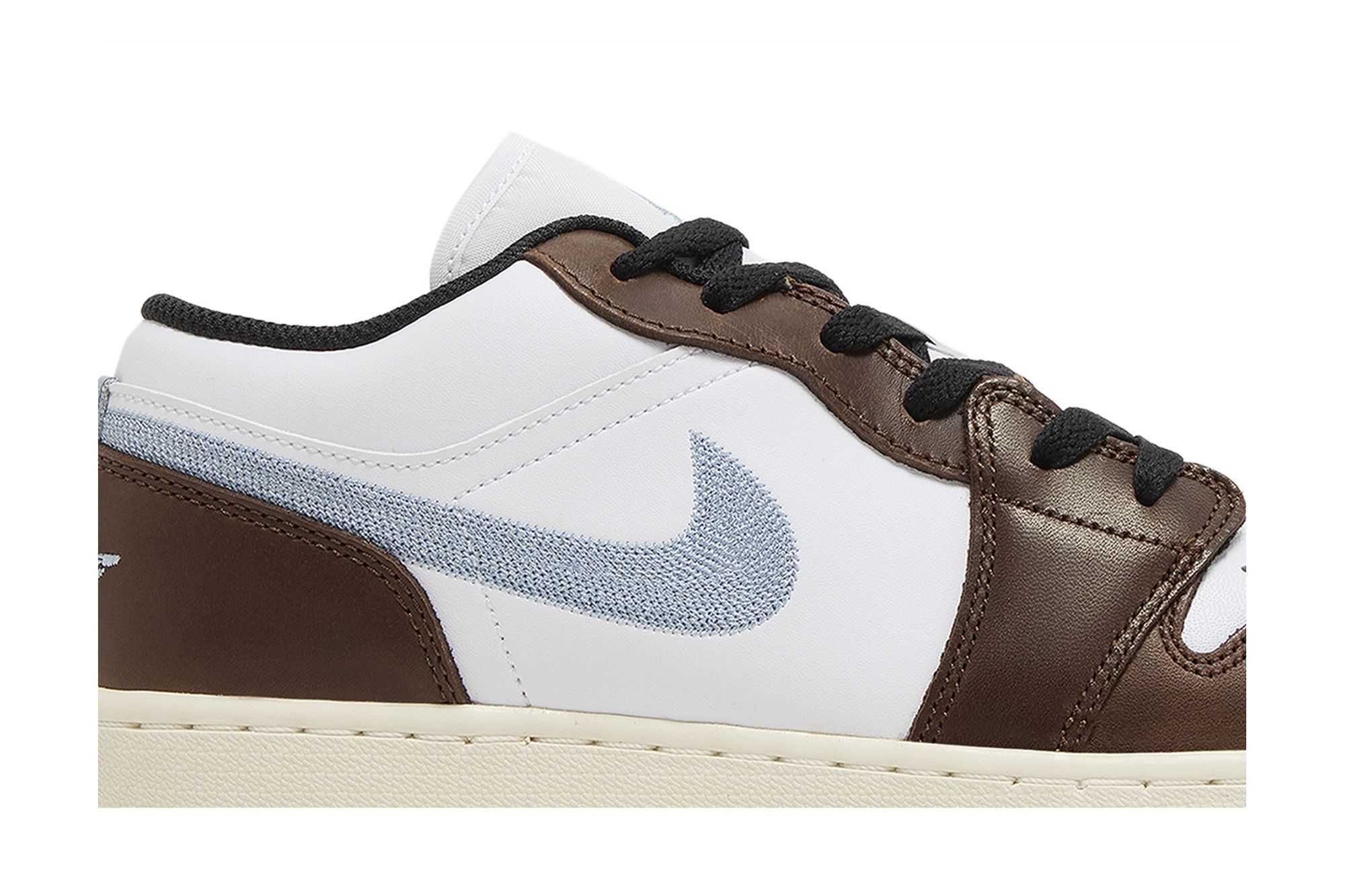 Buy Air Jordan 1 Low SE GS 'Mocha Blue Grey' - FQ8156 142 | GOAT