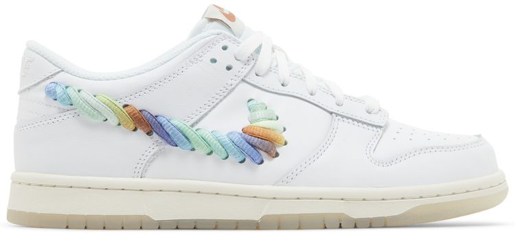 Dunk Low GS Rainbow Lace Swoosh