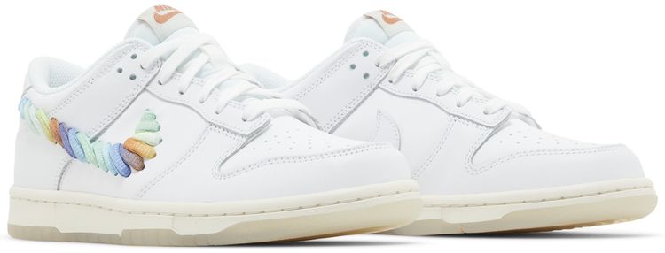 Dunk Low GS Rainbow Lace Swoosh
