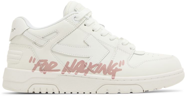Off White Wmns Out of Office For Walking White Pink White Outsole