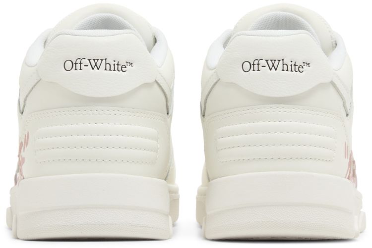 Off White Wmns Out of Office For Walking White Pink White Outsole