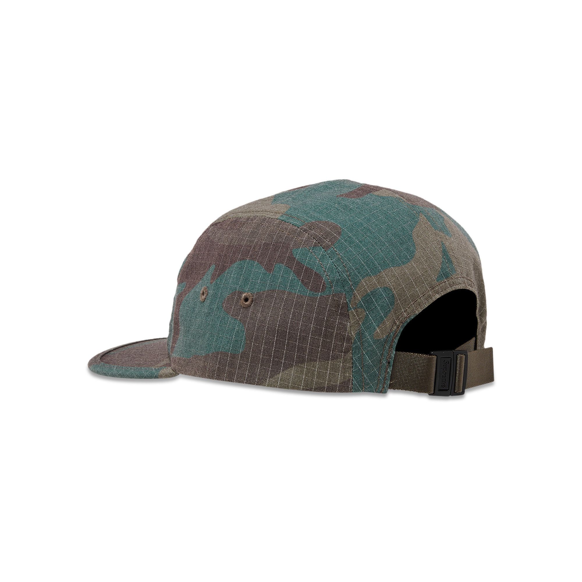 Buy Supreme Reflective Ripstop Camp Cap 'Woodland Camo