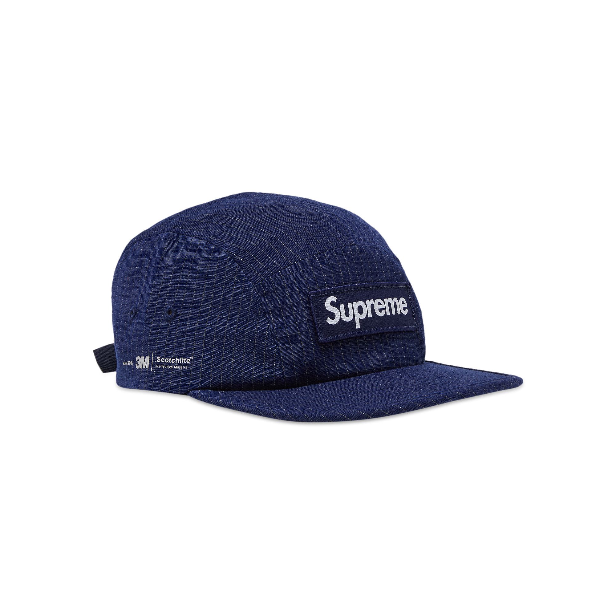 Buy Supreme Reflective Ripstop Camp Cap 'Navy' - SS24H89 NAVY