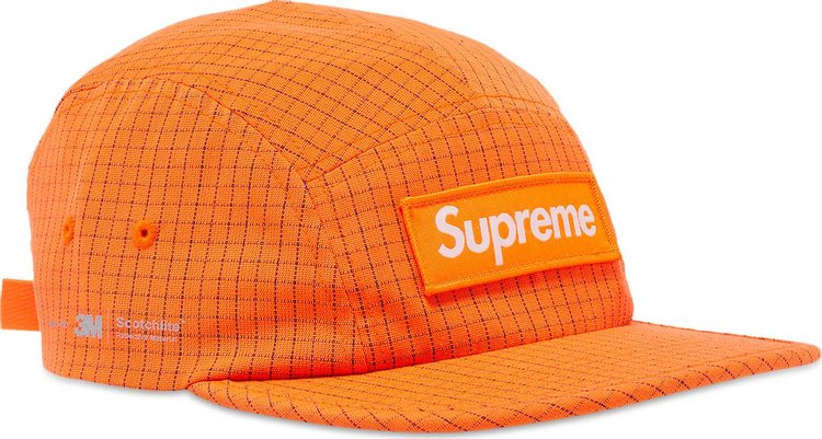 Supreme Reflective Ripstop Camp Cap Orange