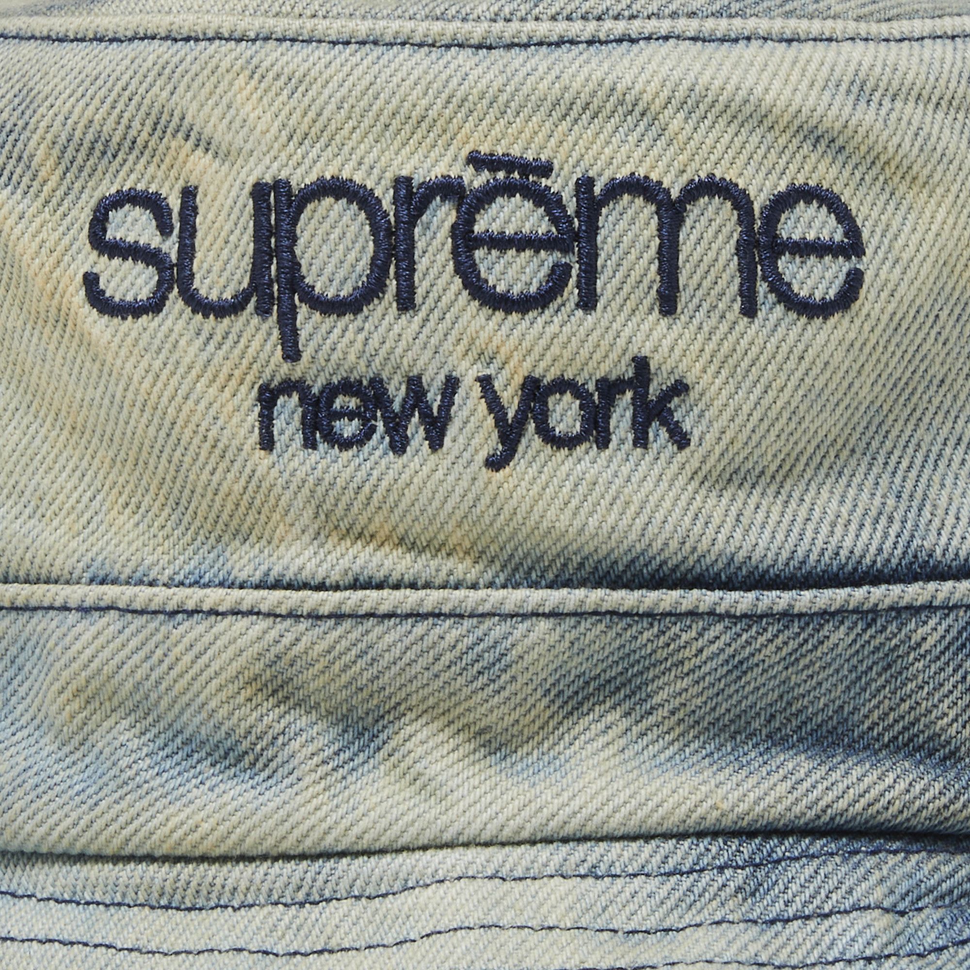 Size m/l Supreme Chino Twill Crusher 'Dirty Indigo'